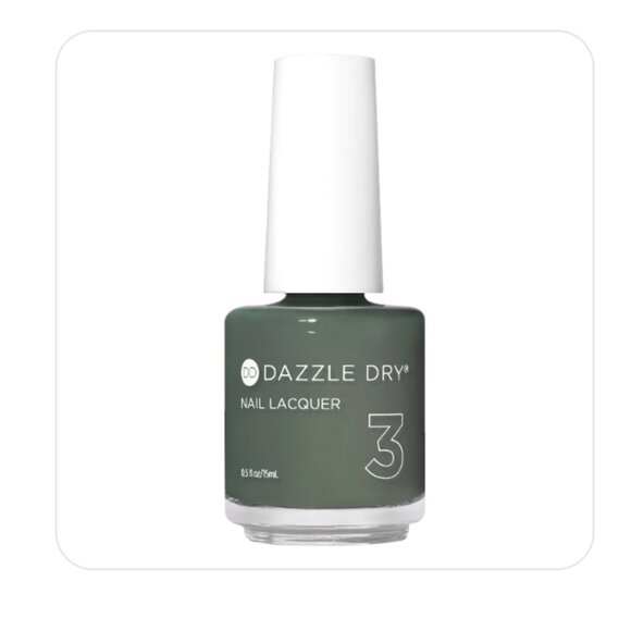 Dazzle Dry Nail Polish 'Vigor' Green Grey Step 3 - Picture 1 of 8